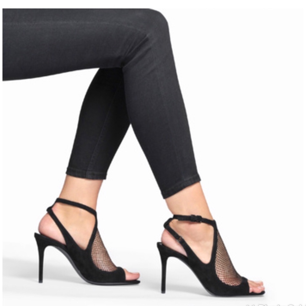 ALEXANDER WANG Black Piper Mesh Sandal Booties  EU 39 / US 9 New in Box